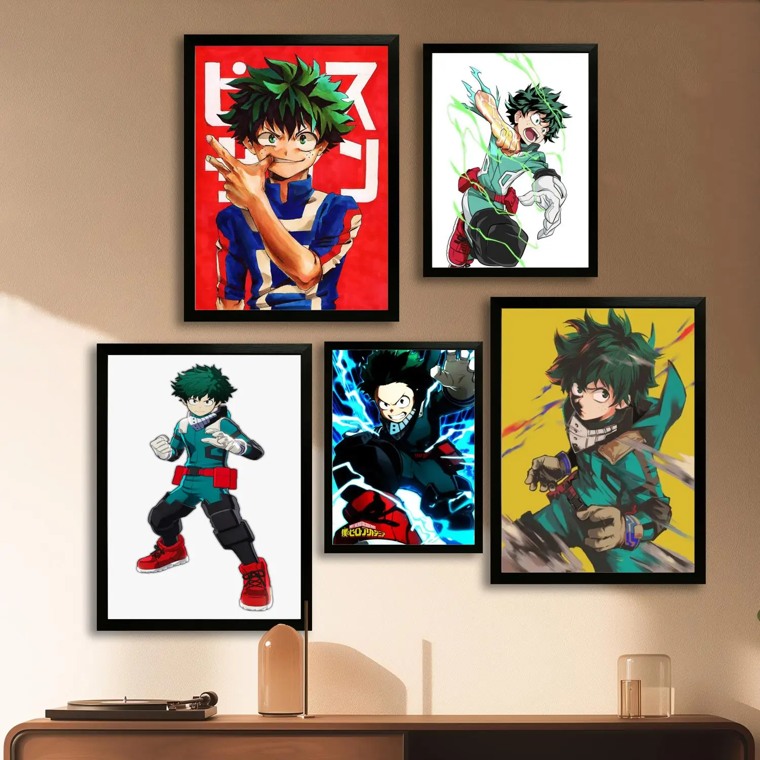 izuku midoriya Canvas Art Poster and Wall Art, Picture Print, Modern Family, Bedroom Decor, Posters,Decorative painting