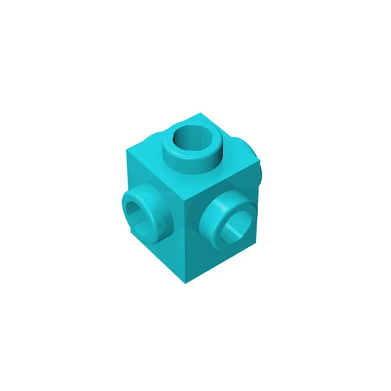 20PCS MOC Parts 4733 Modified 1x1 With Stud On 4 Sides DIY Building Blocks Stacking Bricks STEM Educational Toys for Kids