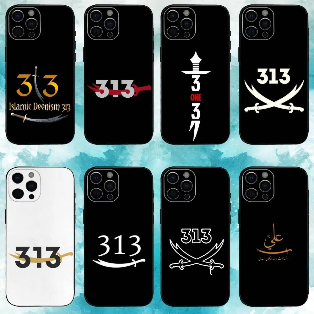 

Imam H-Hussain Shia Ali Phone Case For iPhone17,16,15,14,13,12,11 Plus,Pro Max Soft Black Cover