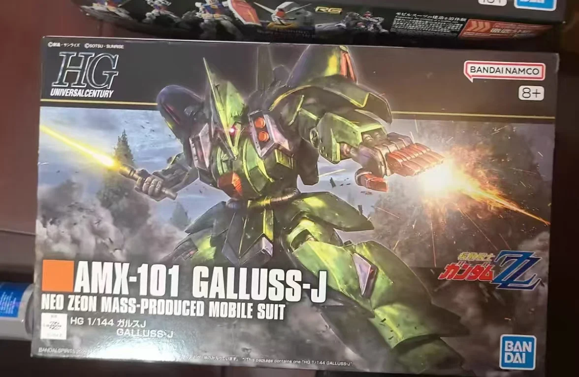 

Bandai Original Genuine In Stock HGUC 1/144 AMX-101 Galluss-J Gundam Anime Collection Character Model Toy Gift Collection