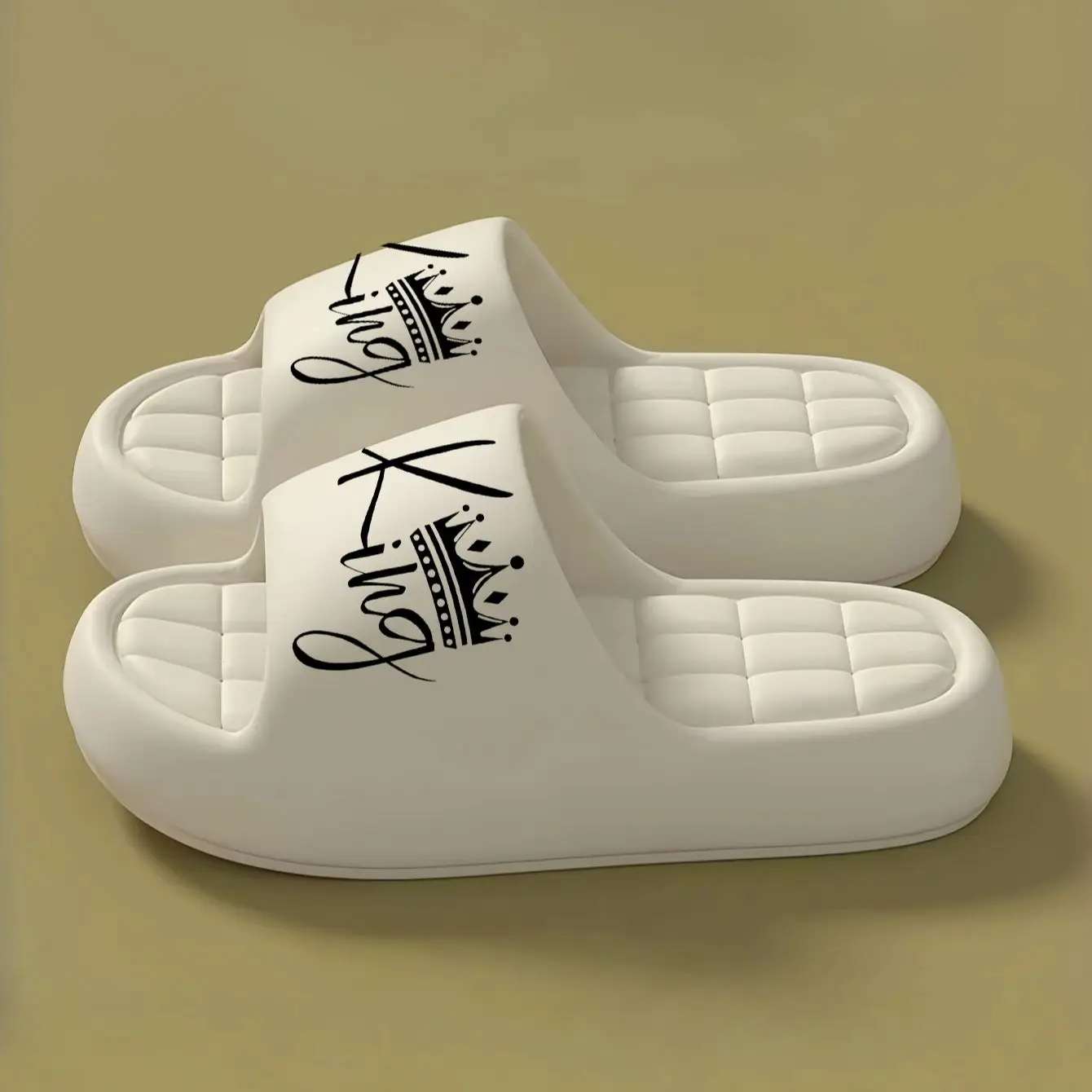 New Casual Innovative Design King Unisex Eva Soft-Soled Lightweight Home Slippers High-Quality Exclusive Brand Slippers image 4