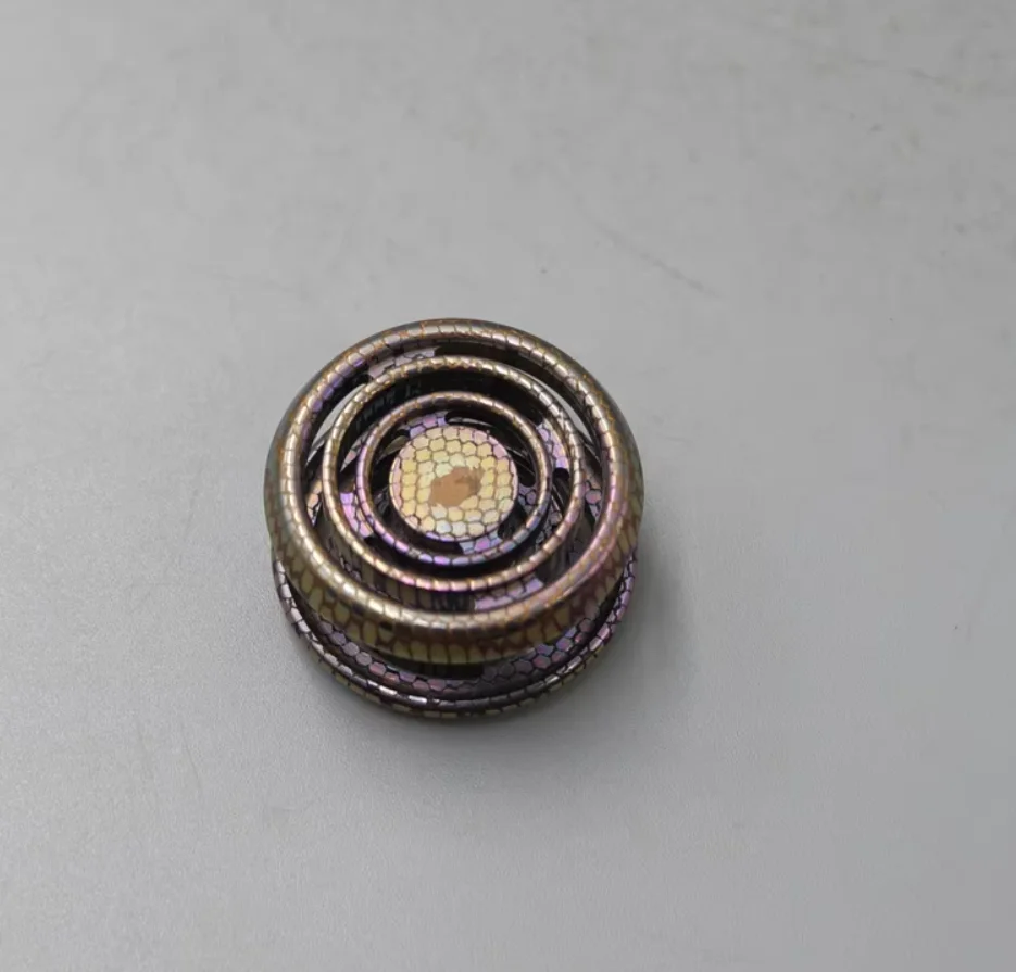 

Б/у EDC москитная катушка Sc Button Spinner Fidget декомпрессионная игрушка