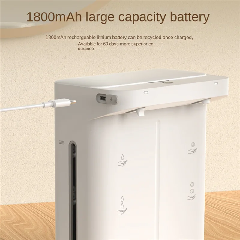 

A51M-автоматический дозатор мыла, бесконтактный автоматический дозатор мыла, двойной, пузырьковый, жидкий, 300 мл X 2, для различных типов лосьонов