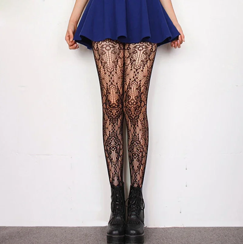 امرأة بنات القوطية الكرتون جوارب شبكية ثعبان Kuromies الجمجمة الجوارب شبكة الجوارب سراويل لوليتا حجم كبير جوارب طويلة طماق