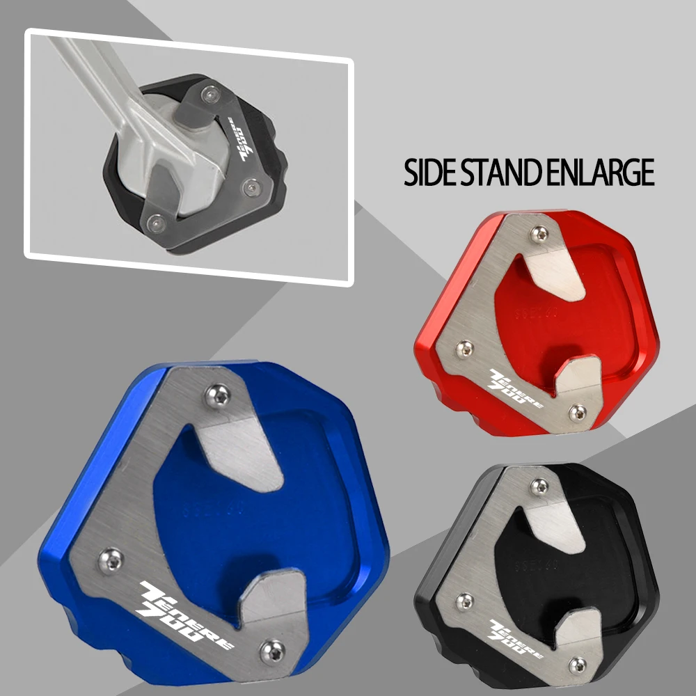 

700 Tenere 700 Motorcycle Kickstand Side Stand Extension Enlarger FOR Yamaha Tenere700 Rally World Raid 2019-2024 2023 2022 2025