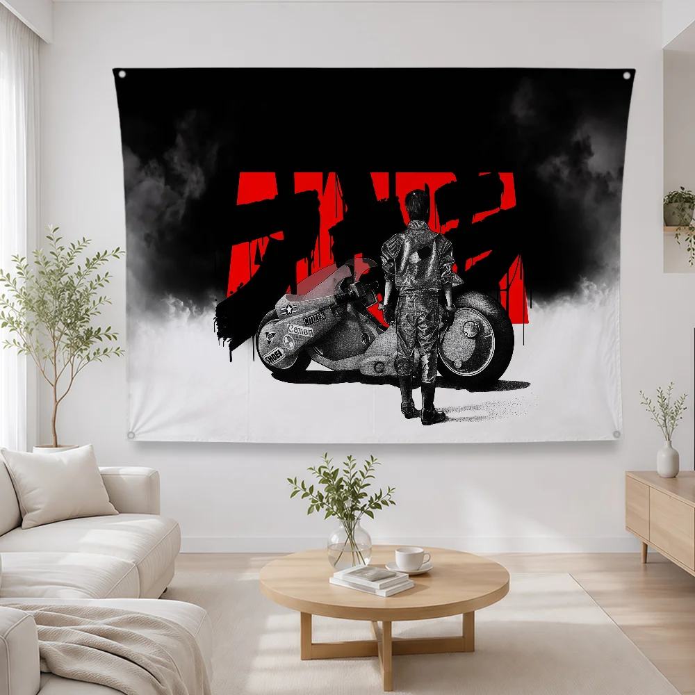 Anime A-Akira Fashion Flag Pol - Outdoor Camping Wallpaper recension och pris