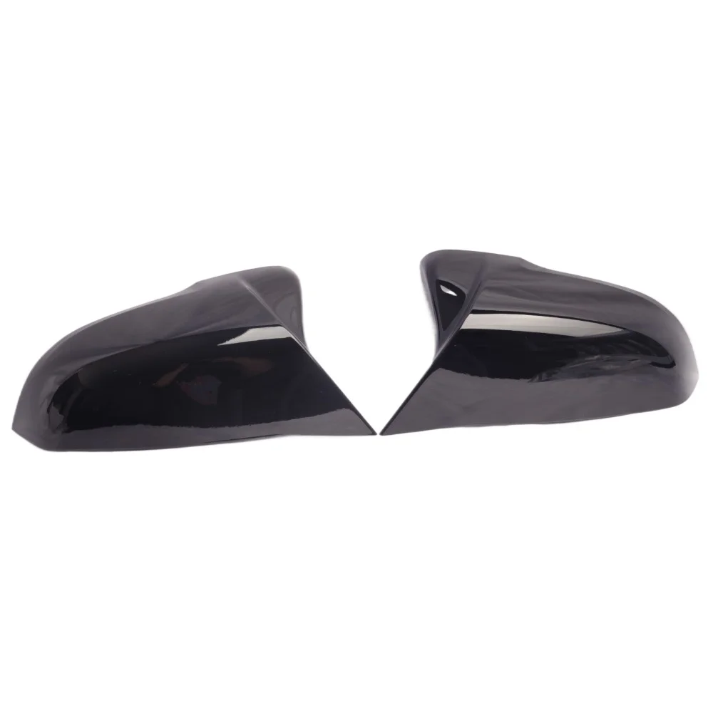 51167386567 51167386568 Bull Horn Reversing Mirror Shell Bright Black Model Left Right for BMW 1 Series X1 F48 F49 F52