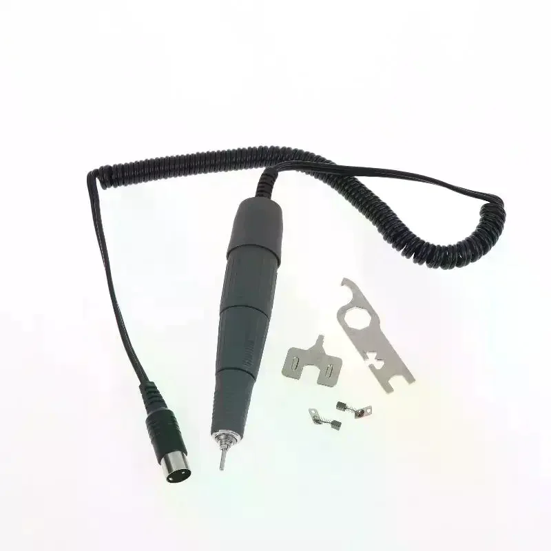 1 Set Nail Drill Electric Manicure Machine Pen H37L1 Handle Control Box Drill Handpiece Tool 210 For Marathon STRONG