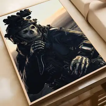 1張遊戲《決勝時刻》海報自黏藝術防水紙貼紙,適用於咖啡館、酒吧、房間牆面裝飾 6 最佳銷售 使命召喚週邊商品 - №4