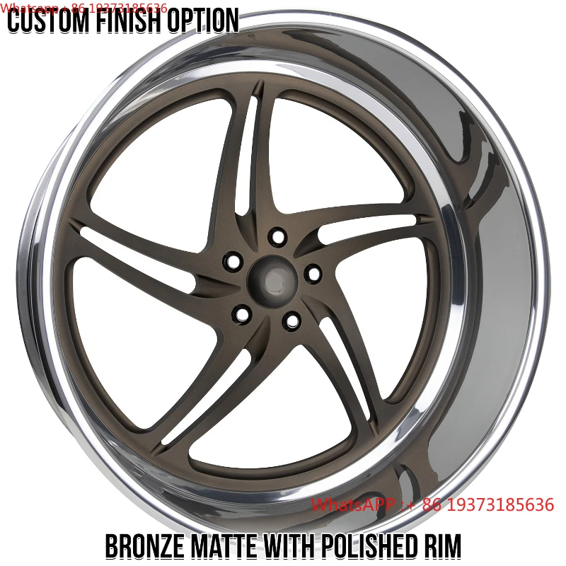 LZT-341 SLG65 - STEALTH Deep Lip Forged Jante Wheels 20 21 22 23 Inch Car Two-piece Alloy Aluminium Wheels  for Passenger Cars
