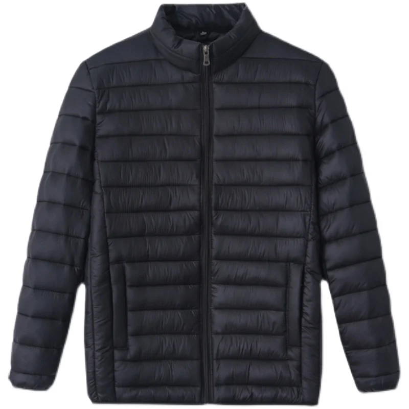 

plus Size Men's down Cotton Jaet Lightweight Loose Fit Winter Coat Big Size Fat Guy ort Coat Faion Urban Sle Waterproof
