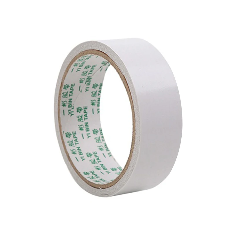 White Double Sided Tape Adhesive Paper Strong Glue Stickers Ultra-thin Home Office High-Adhesive Tape Sealer School Supplies