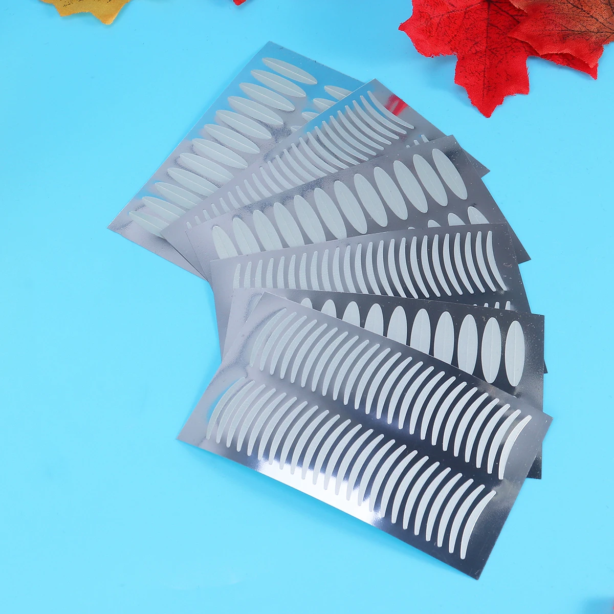 2112 Stück doppeltes Augenlidband, ultraunsichtbar, dünn, atmungsaktiv, Faseraufkleber für natürliche, langlebige Augenlift-Make-up-Verstärker