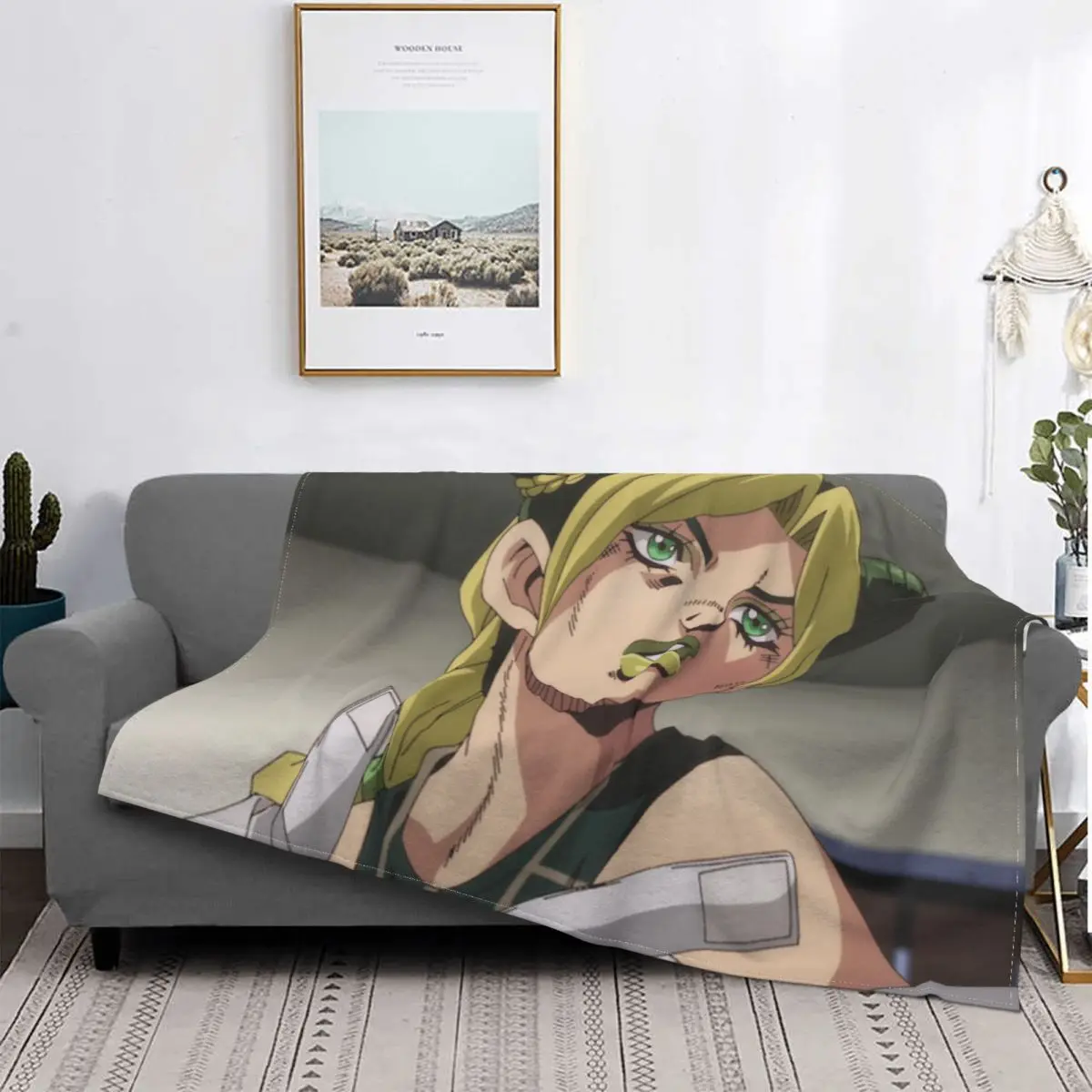 JoJo 001165 Camping Blankets print blanket comfort warm soft Home And Decoration Throw Blanket
