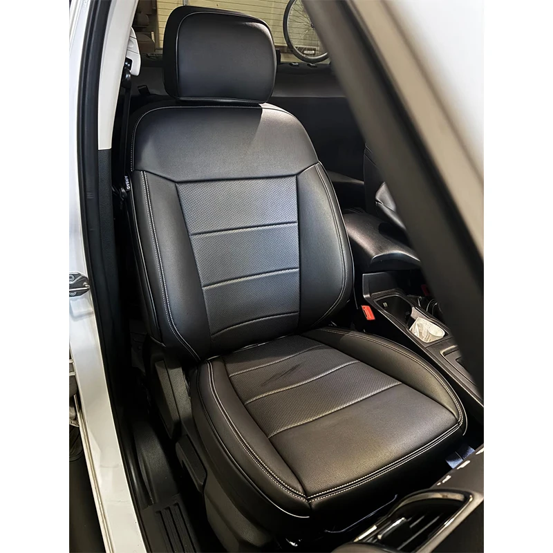 Customize Fit Accessories Car Seat Covers Synthetic Leather for 2008-2020 2022 2023 2024 Ford Ranger 2 4 5 Seats Full Set
