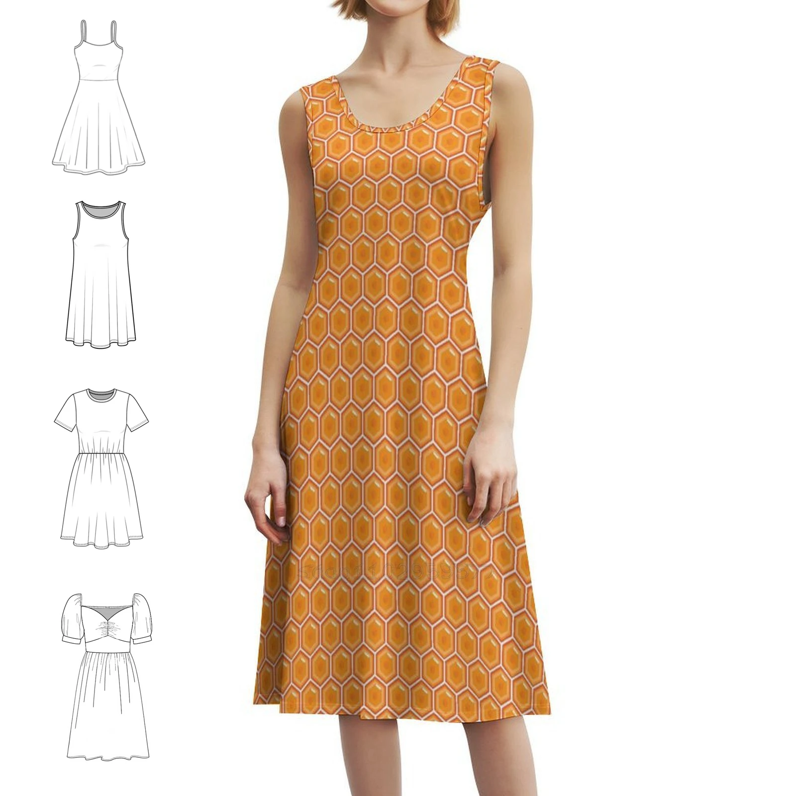 

Сексуальное платье для отпуска в виде сот для женщин, мини-платье для пляжной вечеринки, дня рождения, сотовый узор, женская одежда