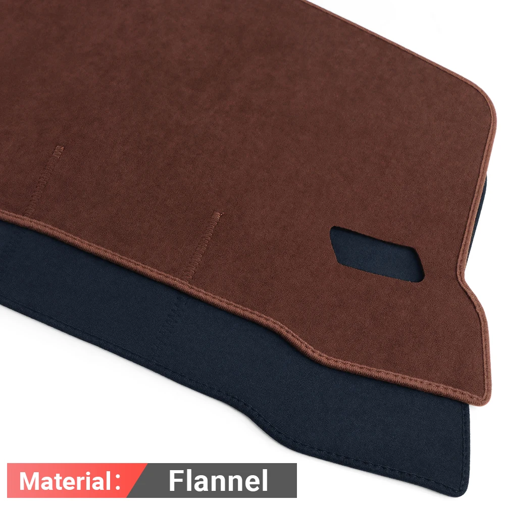 For Toyota Fortuner 2015 2016 2017 2018 2019 2020 2021 2022 2023 Car Dashboard Cover Instrument Panel Non-slip Pad Accessories 4