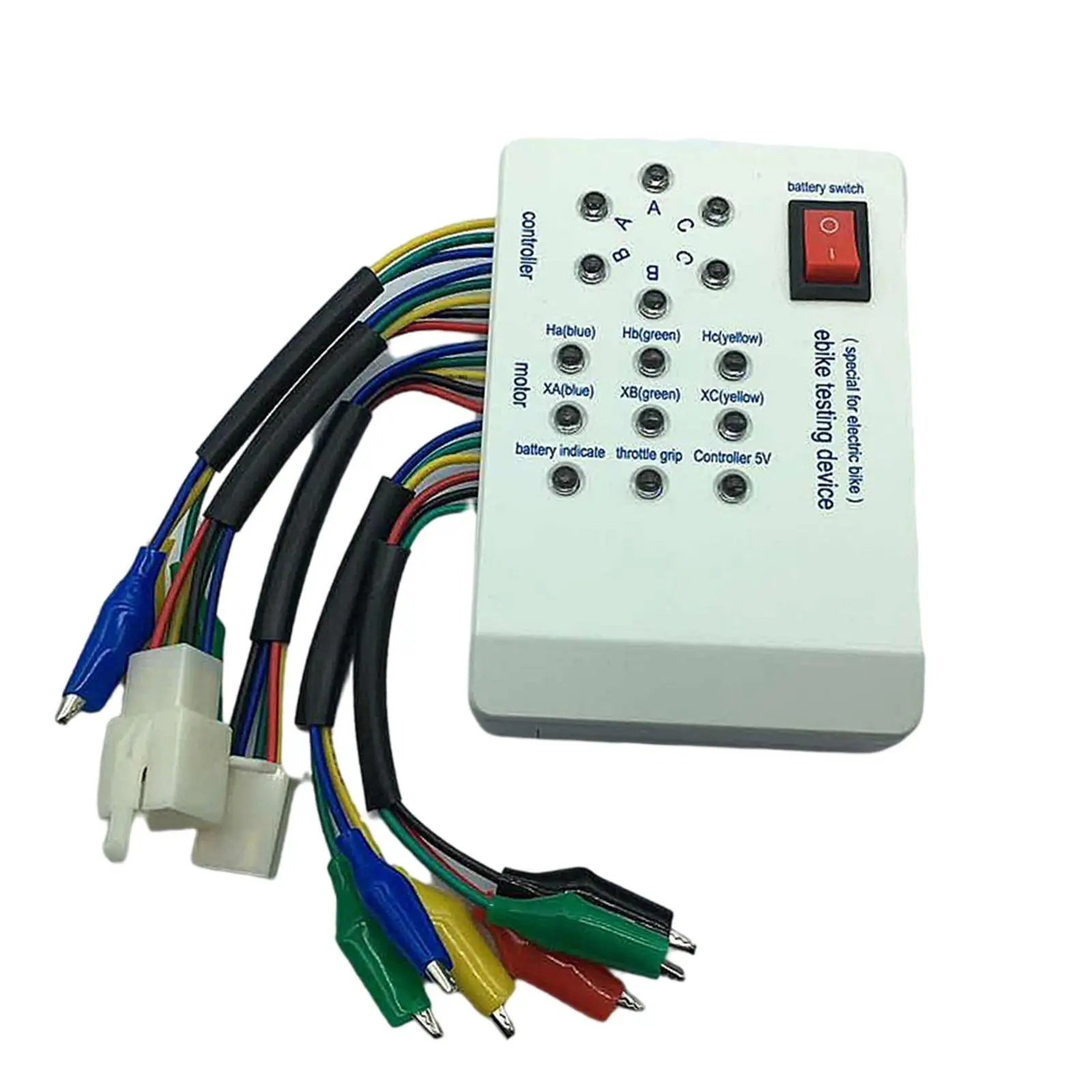 Electro Car Scooter Brushless Motor Controller Tester Brushless Motor Tester Portable Vehicle Detector for Motor Controller