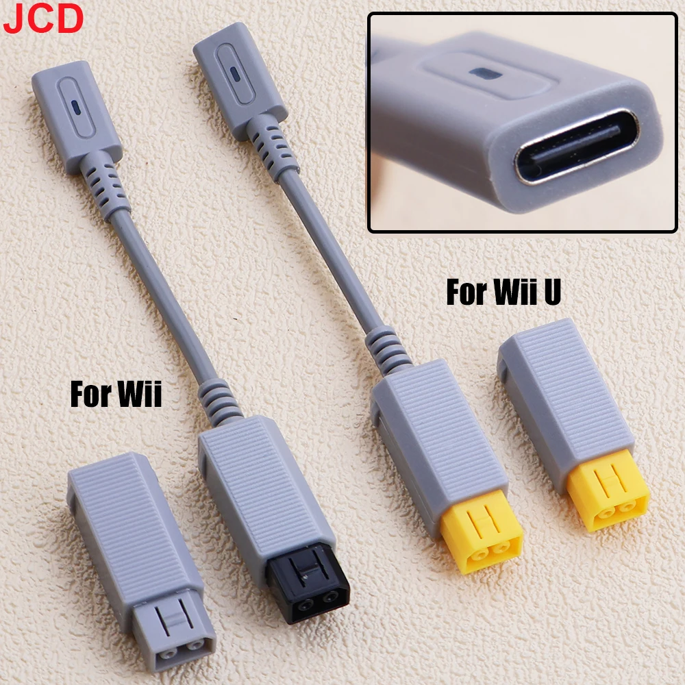 1pcs 2P 180 Degree 45W Type C PD Charging Cable Adapter For Wii U WII U Gaming Console Power Supply Wire USB C Game Console Cord