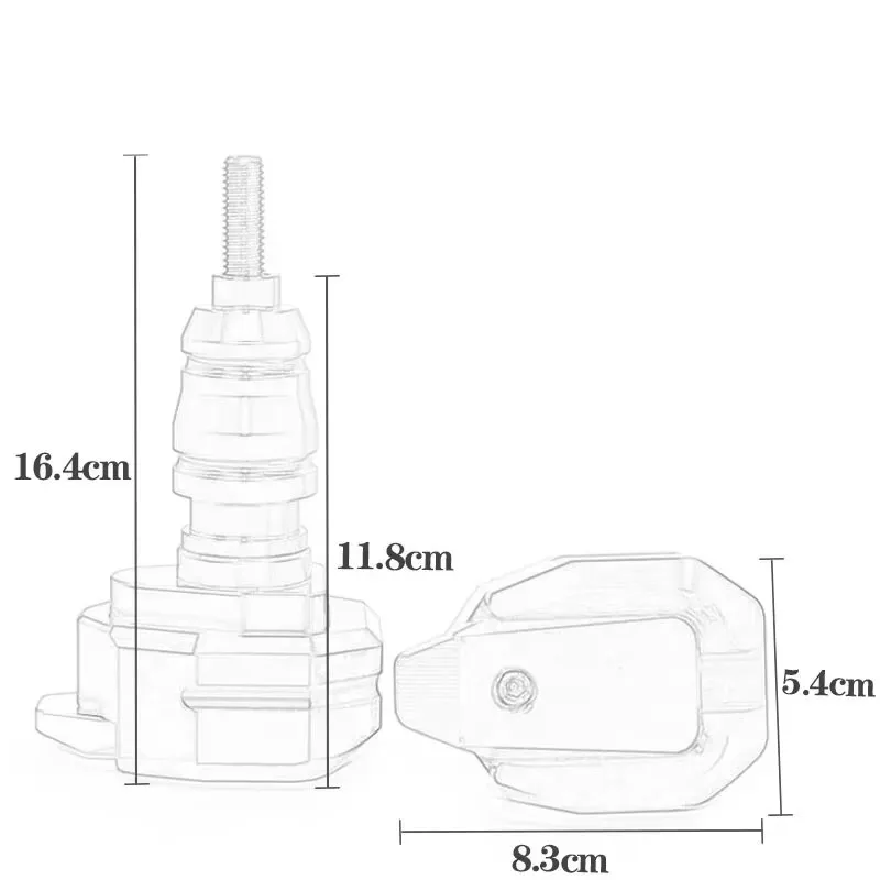 For Honda CB500F CB500X CB 500F 500X 500 F X 2013 - 2024 Protector Pad Frame Sliders Crash Falling Protection Guard Accessories