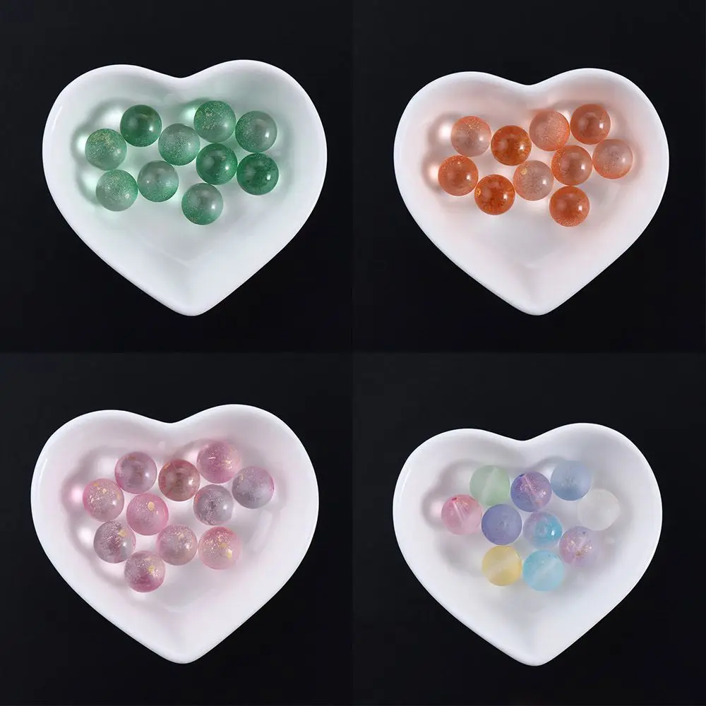 Bouncing Ball Home Decor Vase Filler Small Marbles Luminous Glass Ball DIY Handmade Materials Pinball Machine Glass Marbles