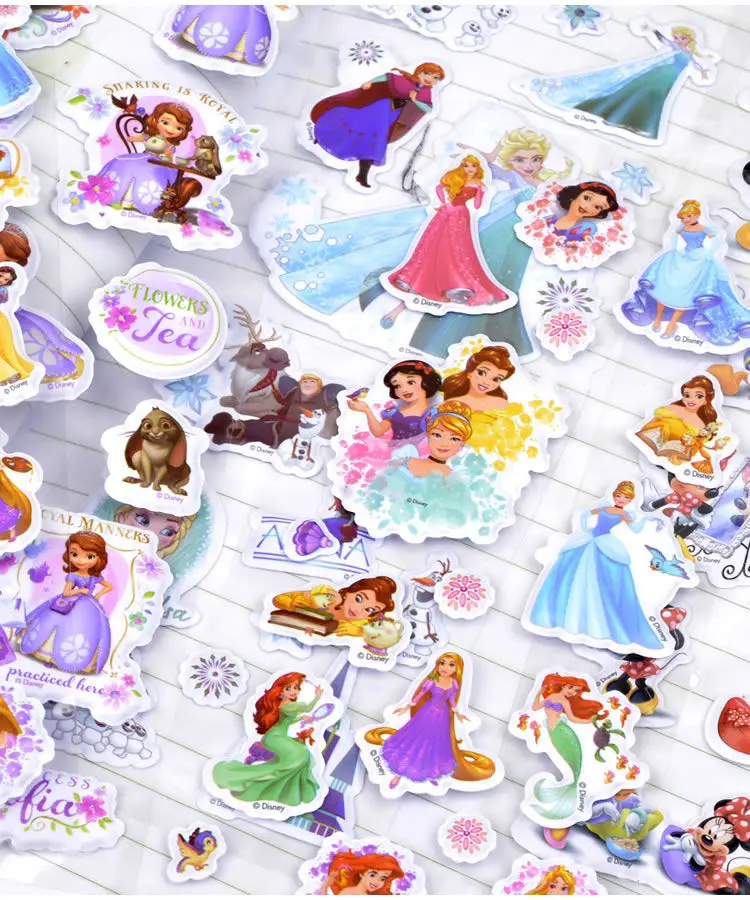 12 Sheets/Lot 3D Puffy Bubble Stickers Cartoon Frozen Princess Cars Winnie Waterpoof DIY Baby Toys For Children Kids Boys Girls