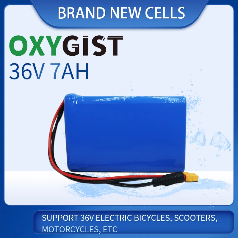 OXYGIST 36V 3.6Ah-7Ah 10S2P 450 watts 18650 li-ion batterie 15A BMS 36V scooter électrique monocycle ebike m365 pro étendre la portée