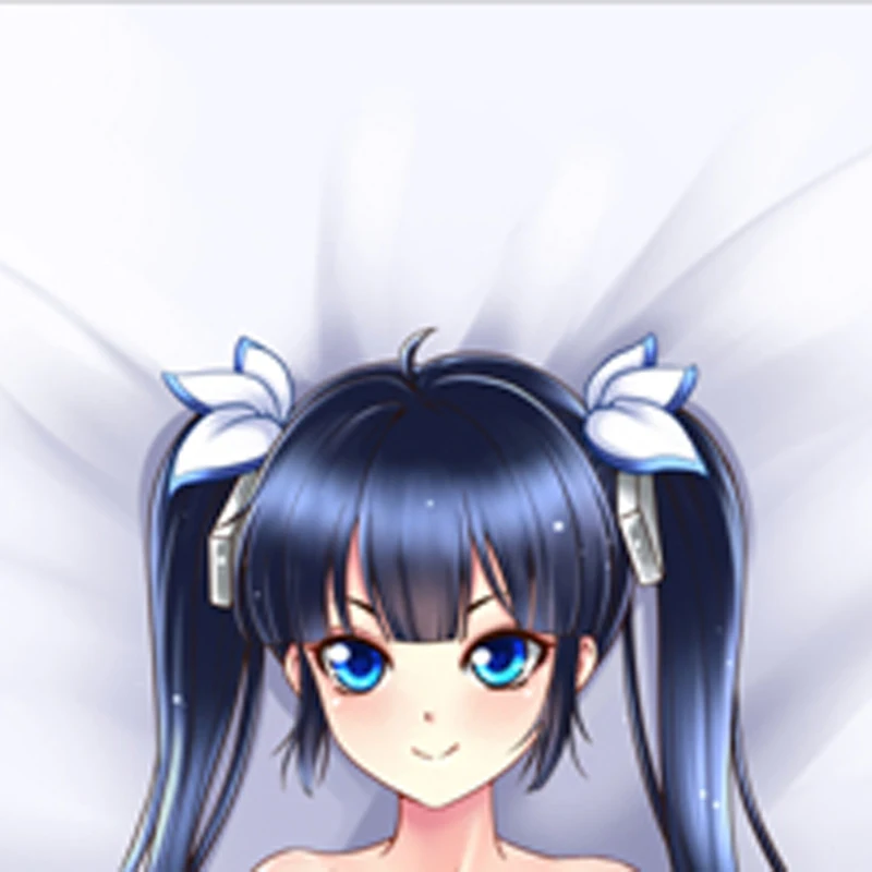

Dakimakura Anime Hestia Pillow Case Double-sided Print Of Life-size Body Pillowcase Gifts Cushion Cover