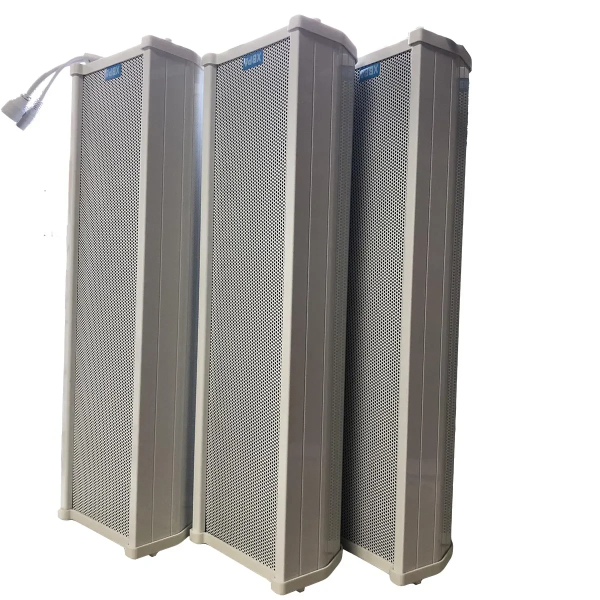 Wireless Public Address System Outdoor Column Speaker Supports 2/3/4G Wireless Network DC/AC/solar Power Supply