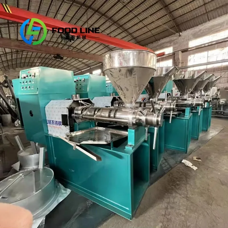 Cold Pressed Coconut Oil Extractor & Sesame Seed Oil Press Machine