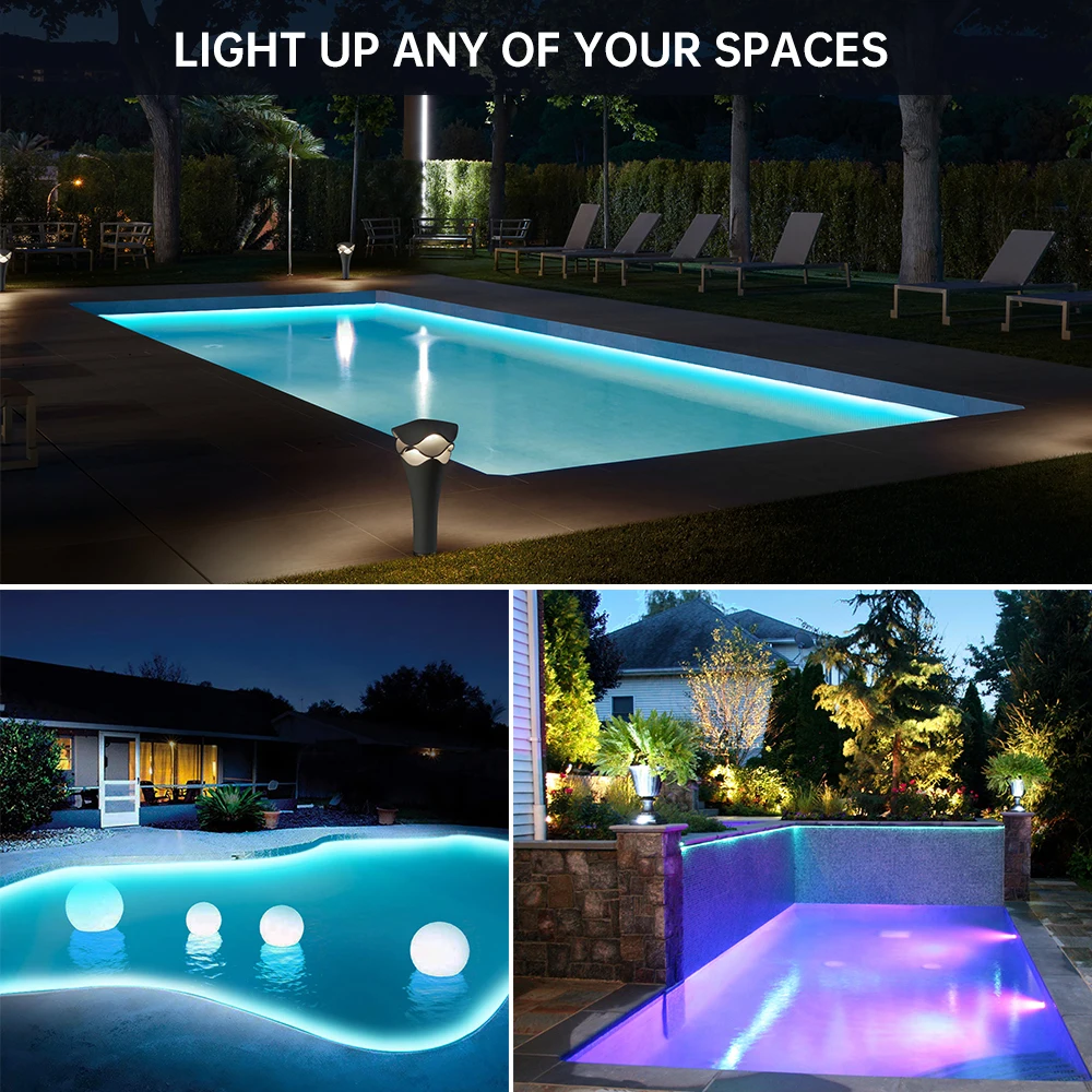 IP68 Waterproof LED Strip Light COB 12V 24V 2835 120LEDs/M 20M 15M 10M 5M 0.5M Flexible Adhesive Diode Tape Indoor/Outdoor Decor