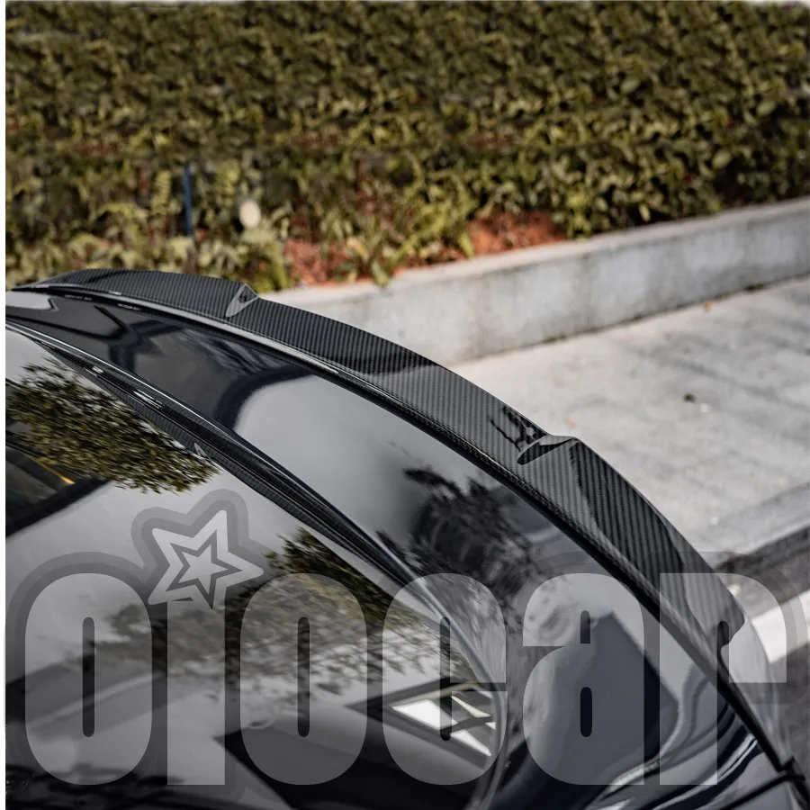 oiomotors High Quality Dry Carbon SQ Rear Spoiler Wing for BMW G26 4 Series