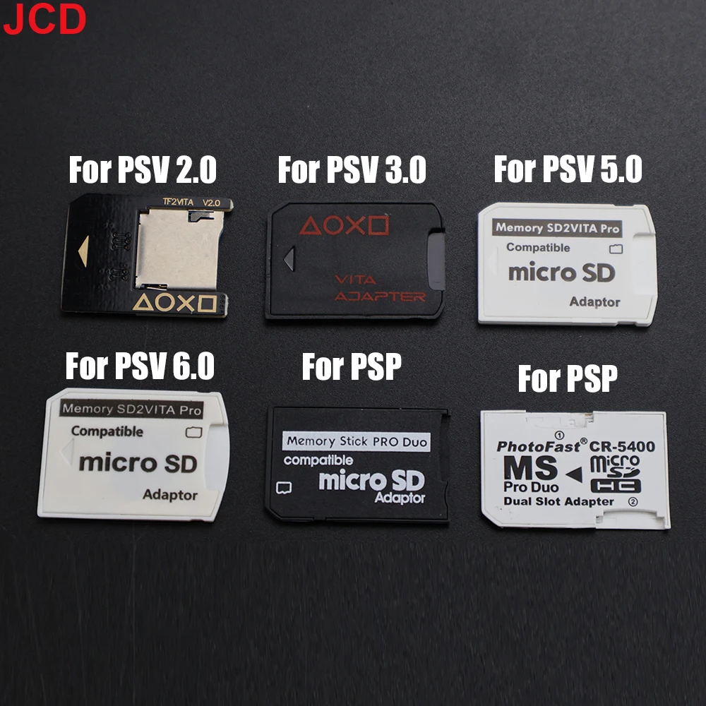 

Memory Stick Pro Duo Card Reader Mini MicroSD TF To MS Adapter SD SDHC Memory Card Reader For PSV V2.0 3.0 5.0 6.0 PSP Series