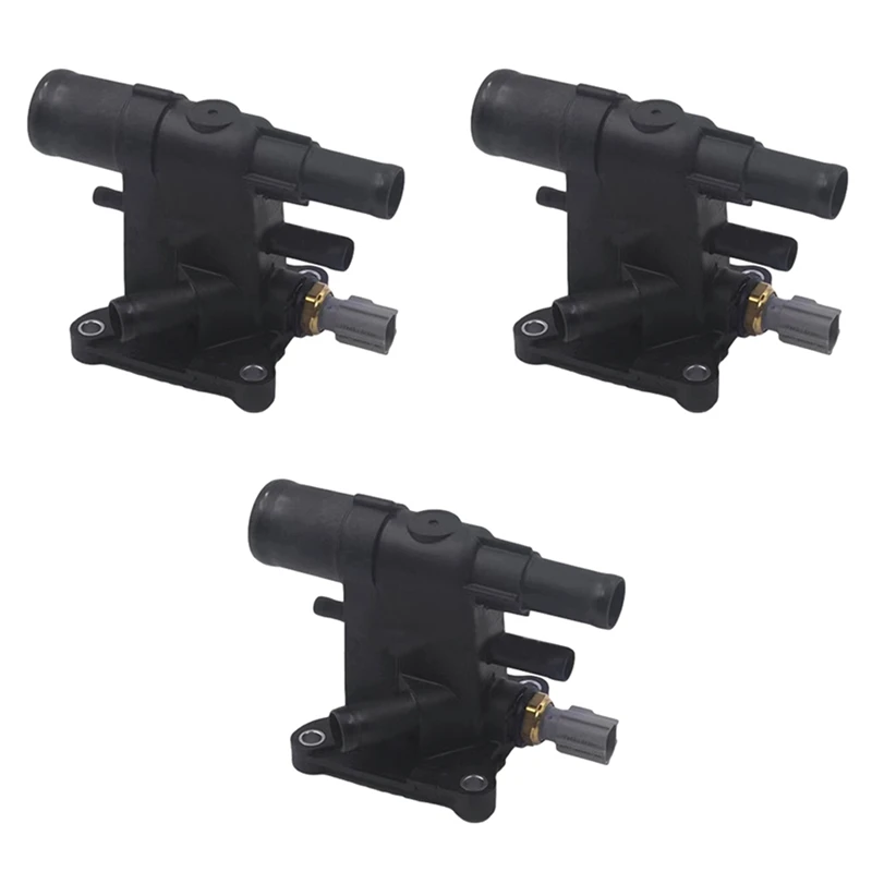 

3X 31316348 31422105 Engine Adapter Thermostat Housing Assembly For VOLVO S60 V60 XC60 S80L