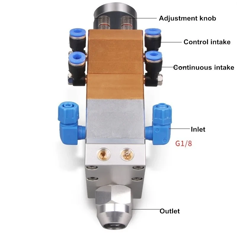 Handheld Dynamic Mixing Dispensing Gun, Two-Component Epoxy Resin AB Glue Electric Stirring Filling Valve Tools