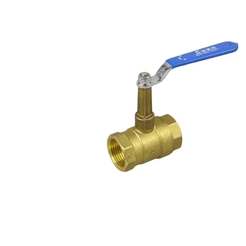 Brass Air Conditioning Ball Valve High Pole High Handle Fan Coil Unit Water Circuit Valve Manual High Pressure Valve