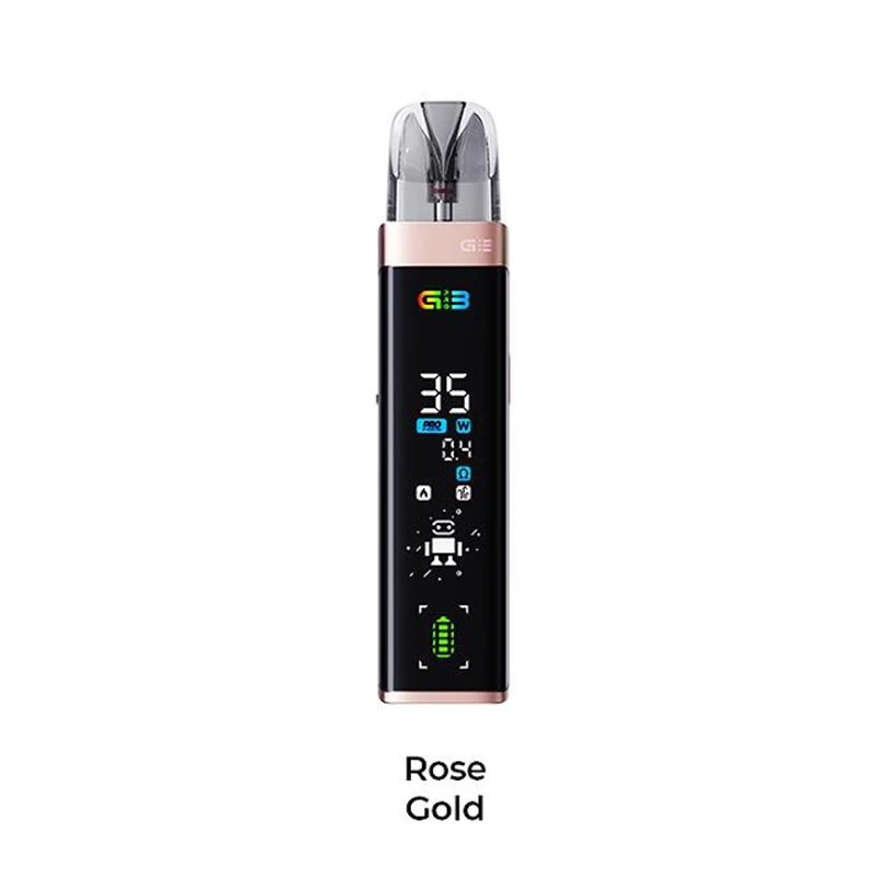 طقم Uwell Caliburn G3 Pro الأصلي بطارية 35 وات 1000 مللي أمبير في الساعة مع خرطوشة Caliburn G3 Pod 2.5/3 مللي مبخر السجائر الإلكترونية