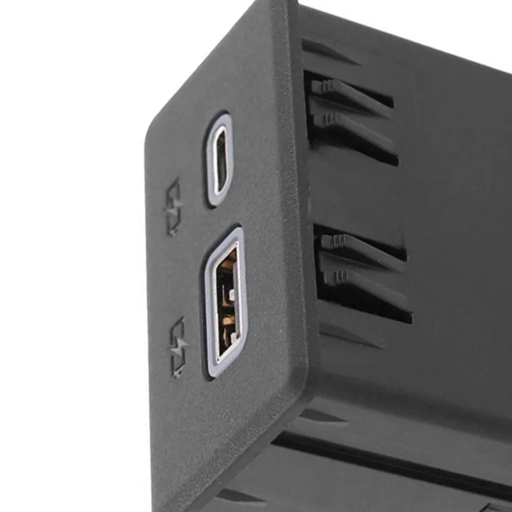 

Зарядное устройство для салона автомобиля, замена OEM-разъема, USB-порт для зарядки, включая заводскую отделку