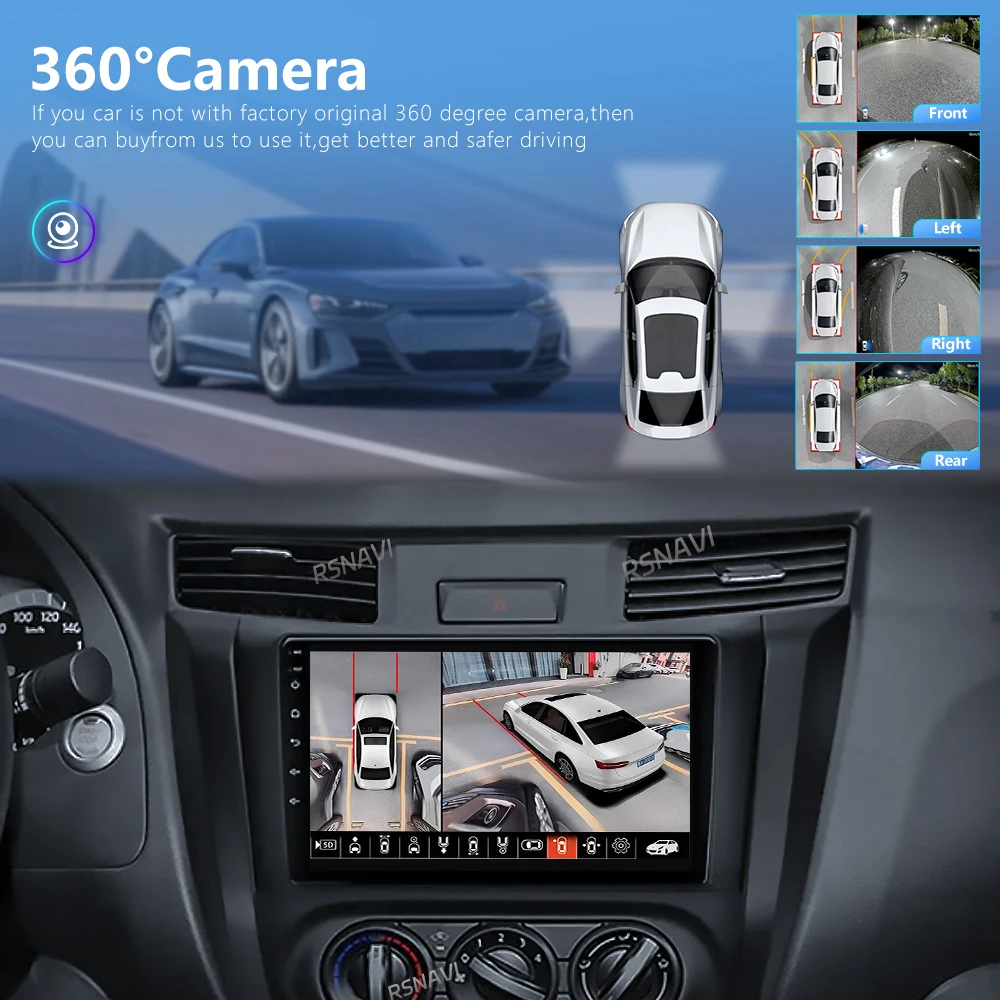 أندرويد 15 Carplay راديو السيارة مشغل وسائط متعددة لنيسان نافارا فرونتير NP300 4 D23 2014-2021 Autoradio ستيريو 2din رئيس وحدة