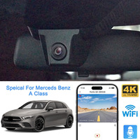 Mrec  Dash Cam W176 W177 Dashcam 4K Wifi Dual Camera Front Rear Auto Dash Camera for Mercedes Benz A180 A200 A220 A250 A35 A45