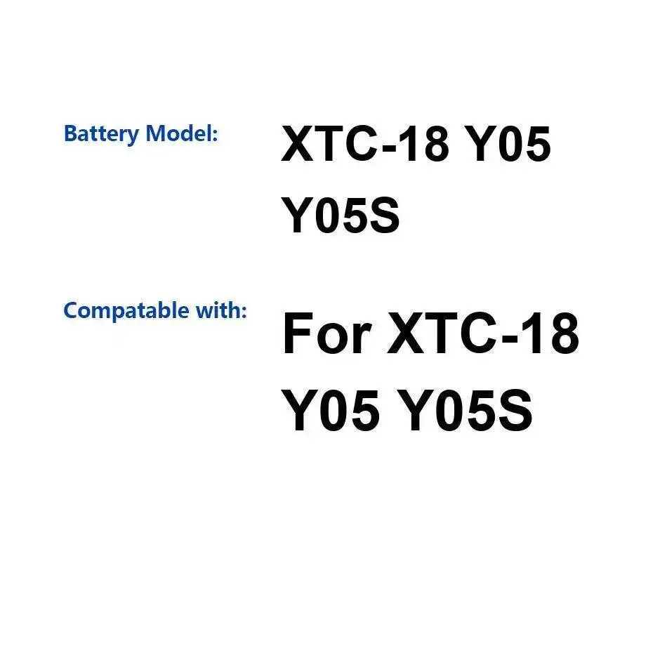 

Long-Lasting Performance 600Mah Phone Watch Battery For Imoo Okii Xtc-18 Xtc-Y05 Xtc-Y05S Y05 Y05S