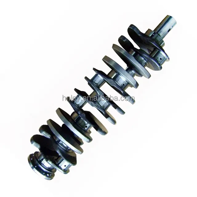 Iron OM366 Crankshaft For OEN 366 030 0702 / 366 030 1102 Diesel Engine Shaft For Mercedes