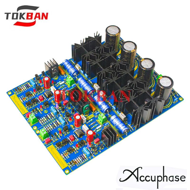 Tokban Accuphase C200V Preamplifier Board Class A FET Dual Mono Design Feedback-Free Capacitor HIFI Preamplifier