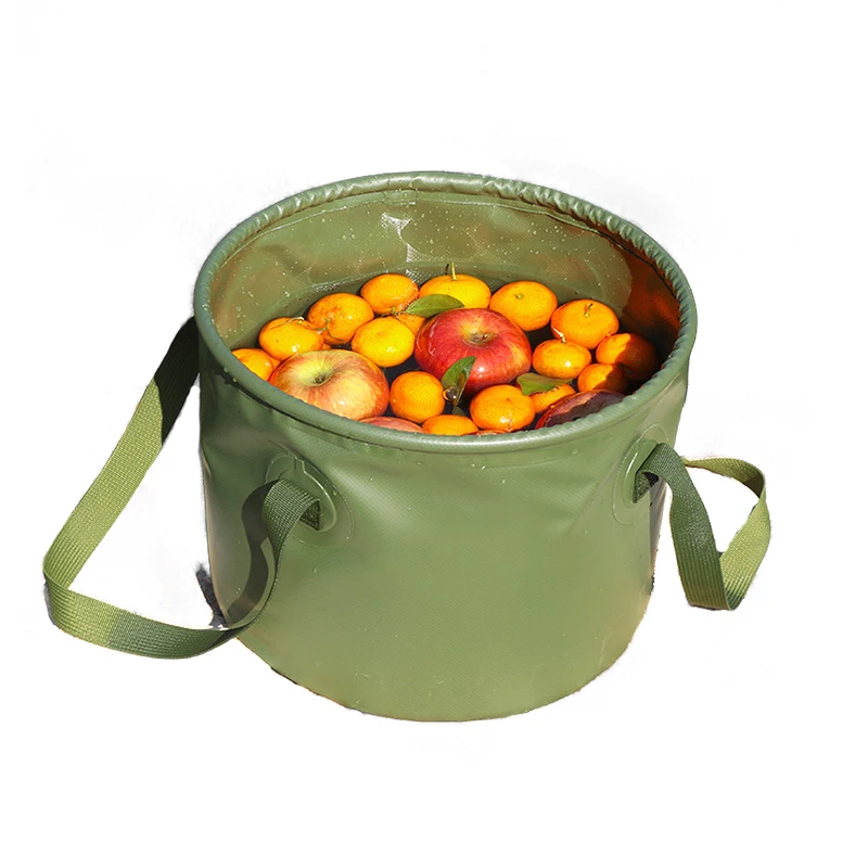 

Collapsible Bucket Water Container Portable Folding Camp, Outdoor Traveling Hiking Fishing Car Washing Gardening Camping