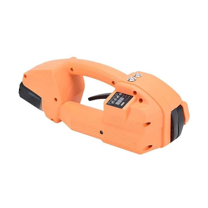 Automatic baler, portable plastic steel belt PETPP with electric storage hot melt
