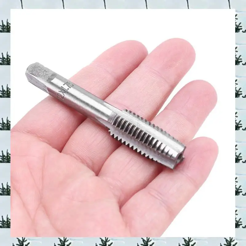 

ABLG 21Pcs M3 To M12 Metal Hand Screw Machine Metric Taper Plug Tap Drill Bit Kit Silver