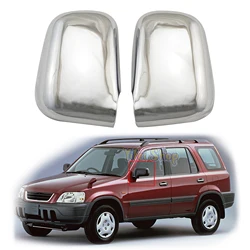 Per Honda CR-V Crv 4WD 1996 1997 1998 1999 2000 2001 accessori per la retromarcia cromati per auto copri specchietto laterale placcato Trim Paste Style