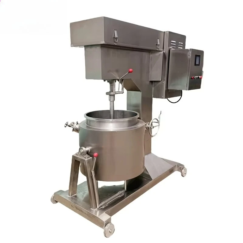 Picture 6: High-Speed Red Sausage Meat Beating Machine Dumpling Stuffing Pulping Pumpkin Mud Cuttlefish Ball Pulp Frequency Food Processing