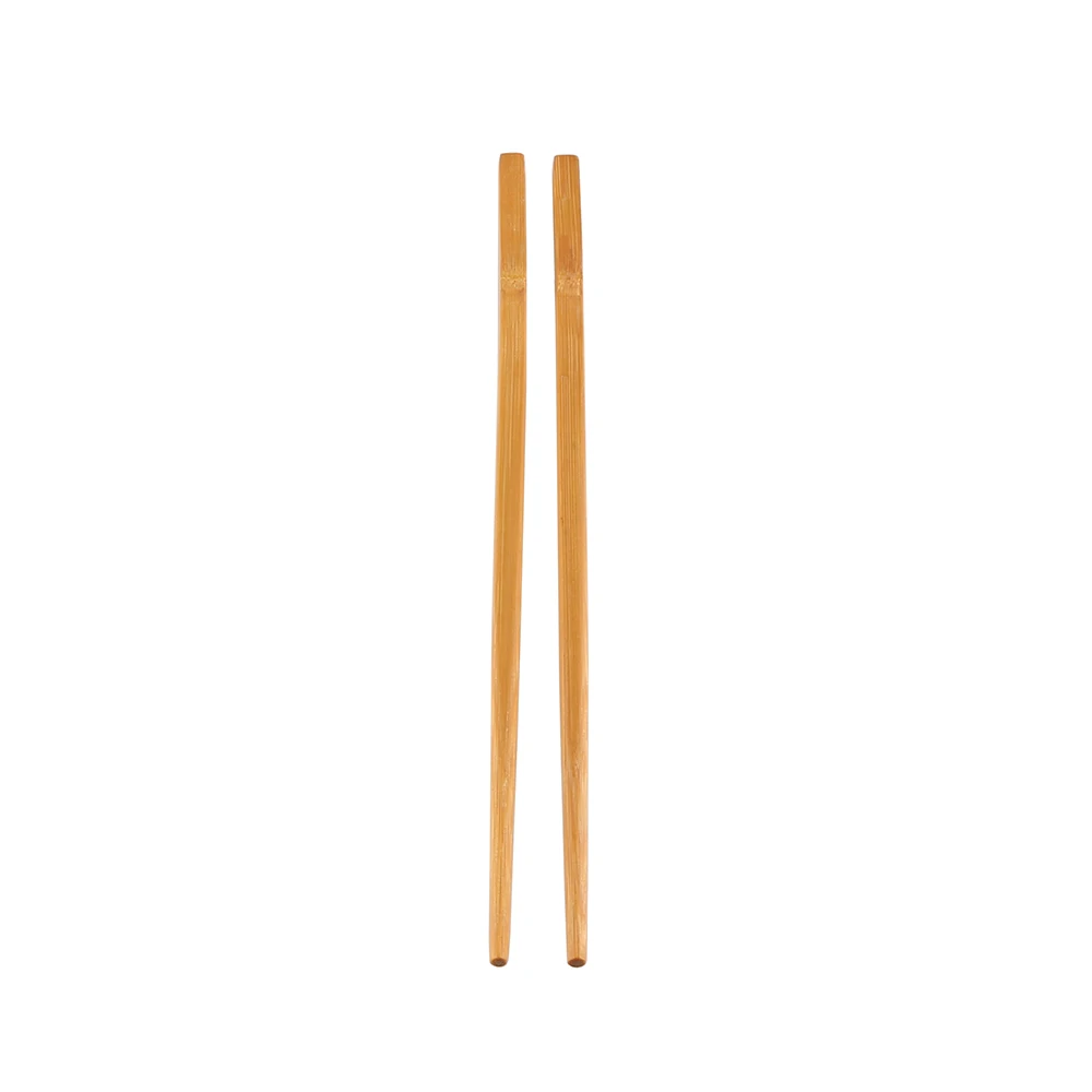 Dishwasher Safe Tableware Reusable Eco-Friendly Handmade 25 cm 10 inch Brown Dry Natural Bamboo Chopsticks with No Paint or Wax