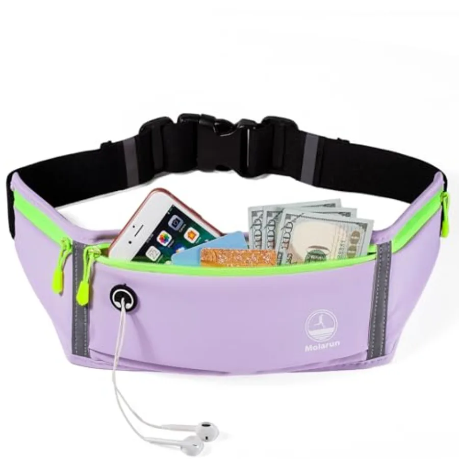 

Running Belt Slim Fanny Packs for Women, Waist Pack Running Fanny Pack Phone Holer for Running Sports Hiking Cycling